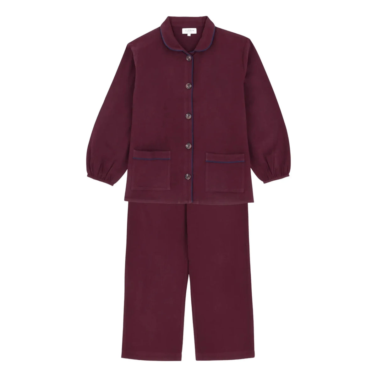 Scarlette Ateliers - Claudine Jasper Pajamas | Burgundy