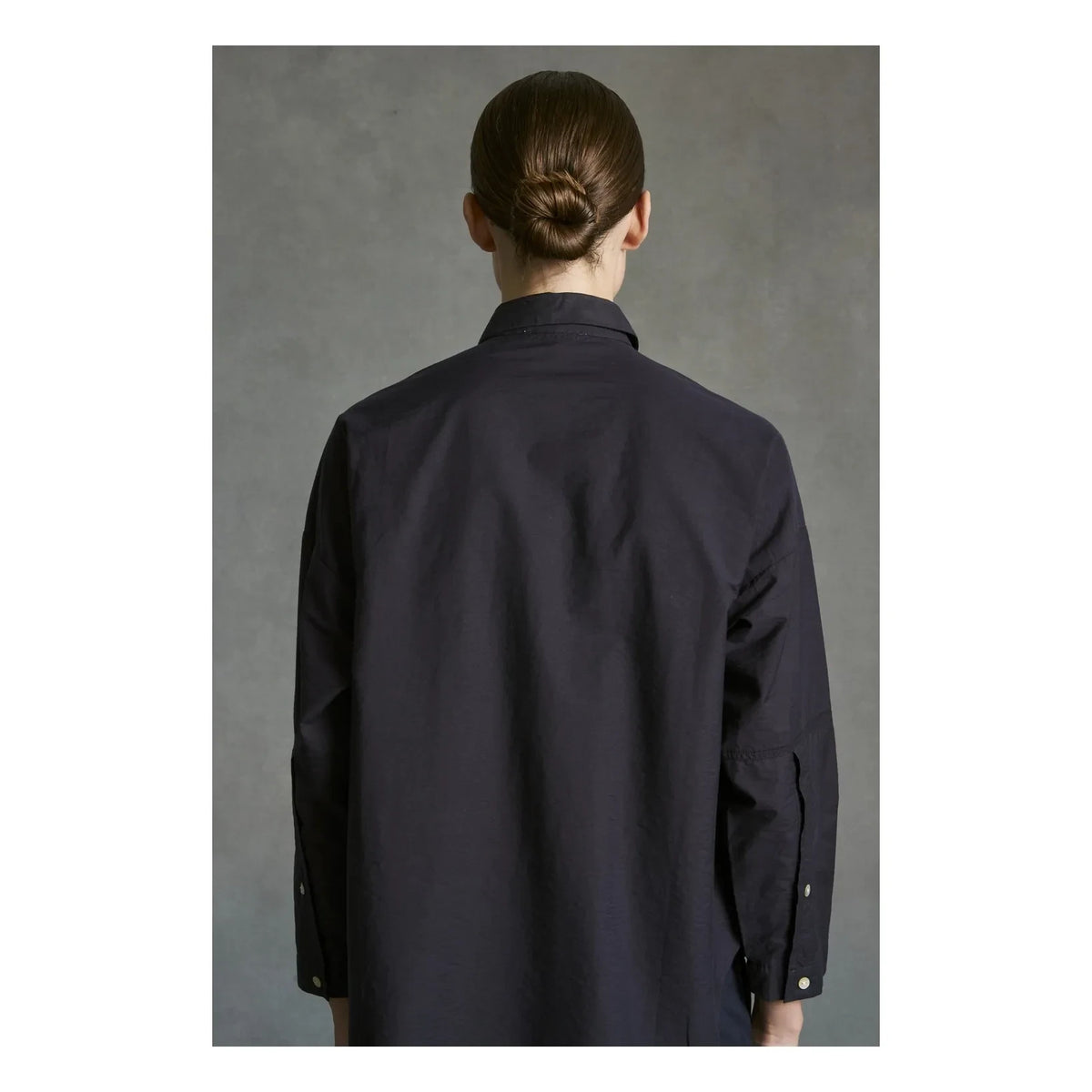 Hod - Ketty Poplin Shirt | Navy