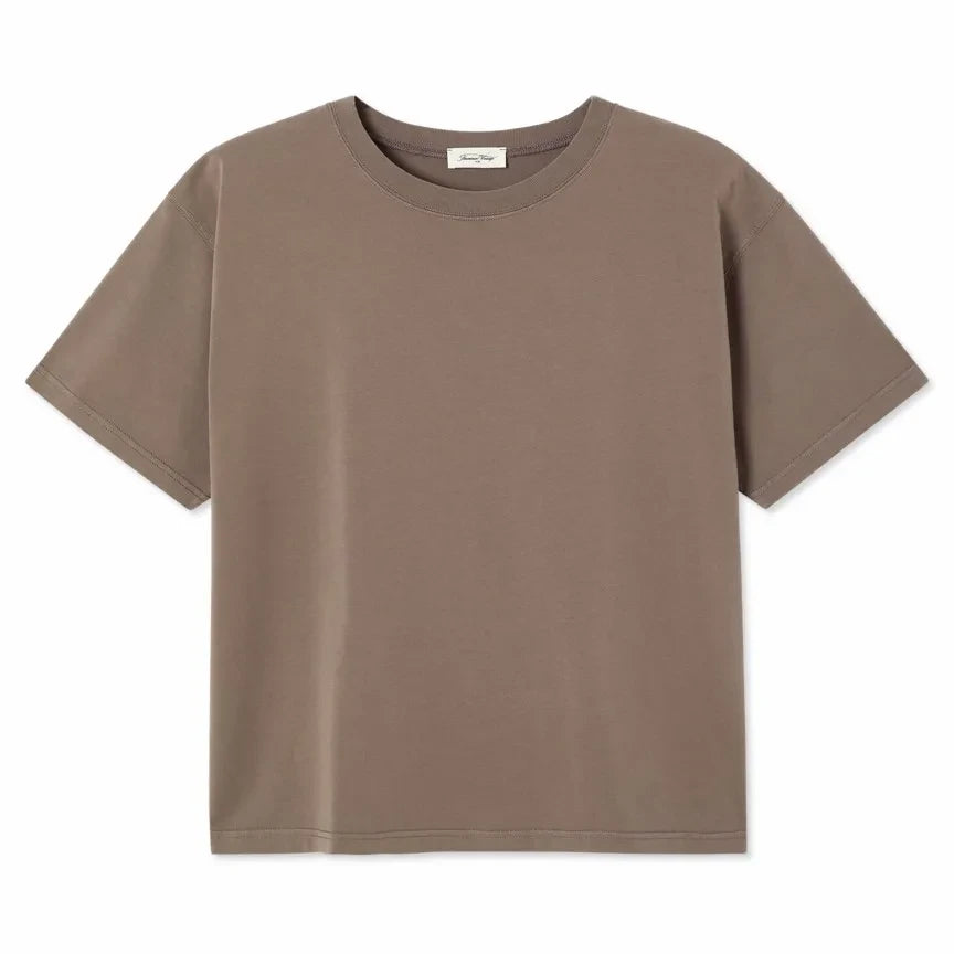 American Vintage - Fizvalley Cotton T-Shirt | Ash Gray