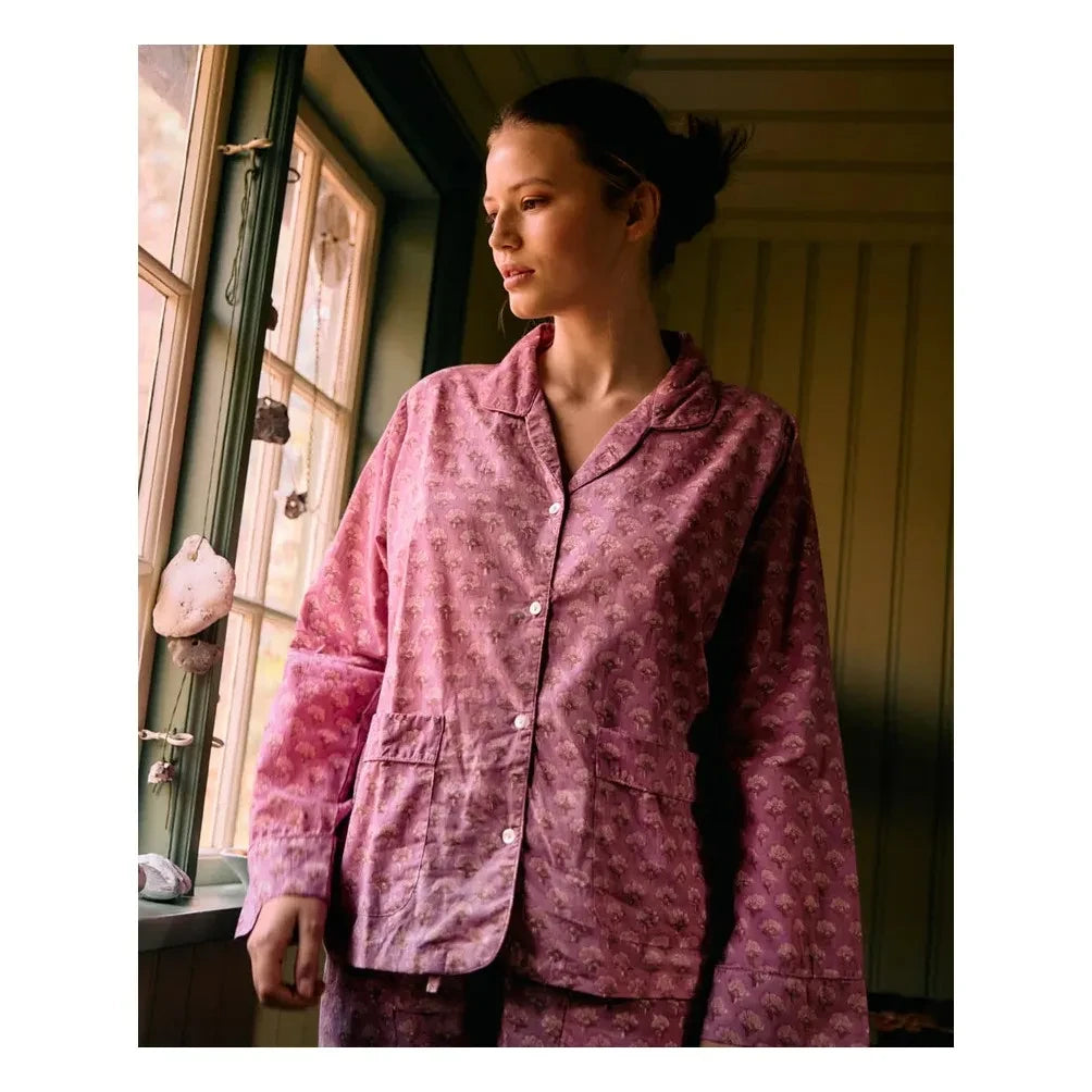 SISSEL EDELBO - Organic Cotton Night Pajamas | Pink
