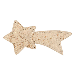 Donsje - Wonda Etoile Filante Iridescent hair clip | Beige pink