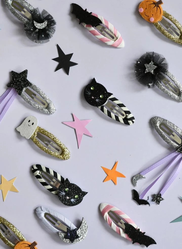 Rockahula Kids - 2-piece Eclat Mystique Tulle Hair Clips | Black
