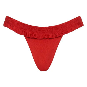 Faithfull the Brand - Alma swimsuit bottoms | Red