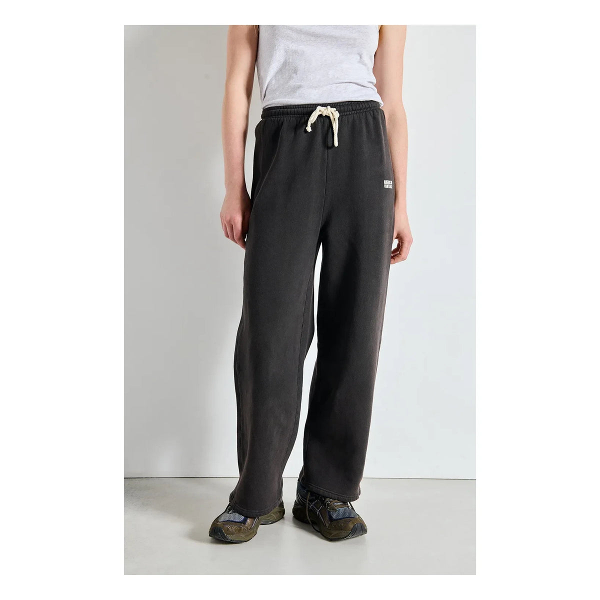 American Vintage - Izubird Cotton Jogger | Charcoal Grey