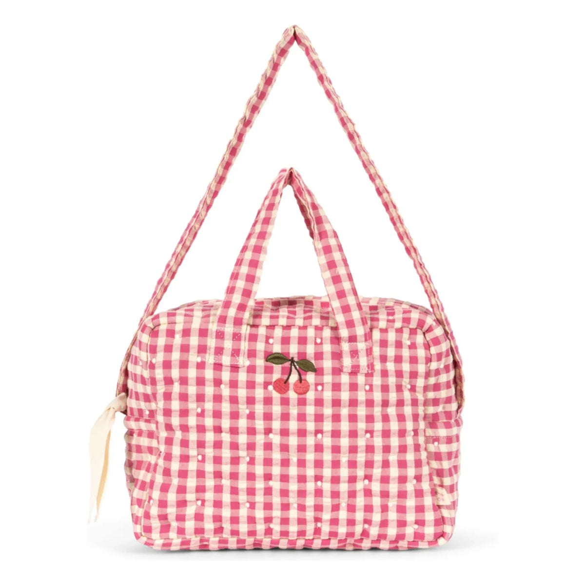 Konges Sløjd - Vichy baby changing bag | Pink