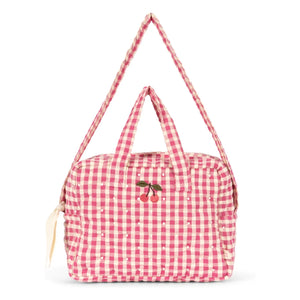 Konges Sløjd - Vichy baby changing bag | Pink