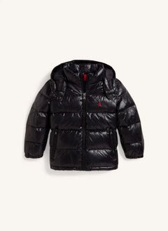 Ralph Lauren - Lake Logo Hooded Jacket | Black