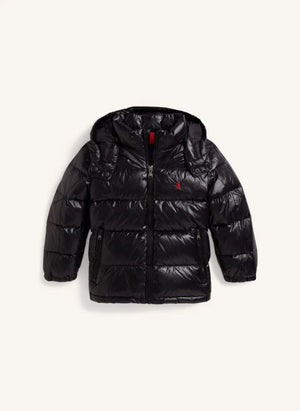Ralph Lauren - Lake Logo Hooded Jacket | Black