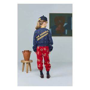 The Animals Observatory - Swift Pois Denim Jacket | Dark Blue