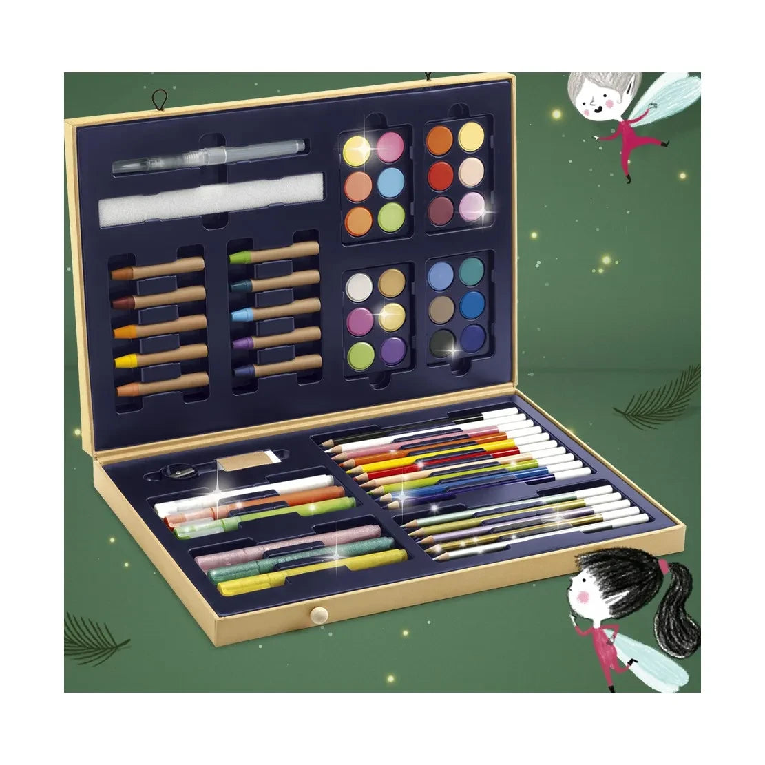 Djeco - Sparkly Colors Art Case