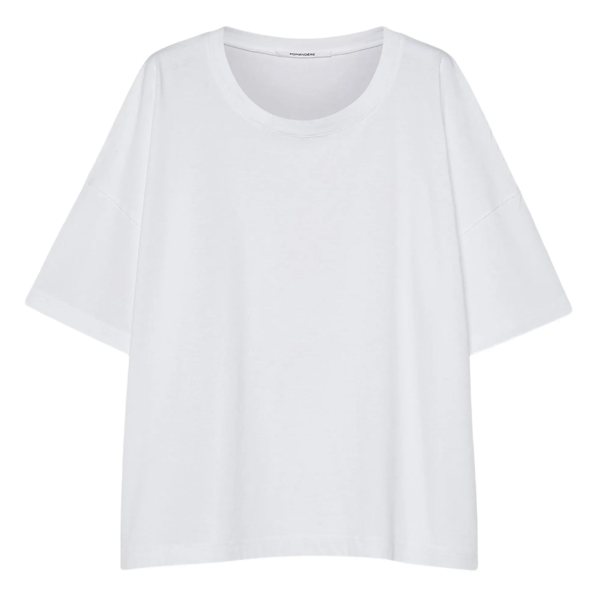 Pomandère - Cotton Jersey T-Shirt | White