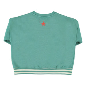 Piupiuchick - Here We Go Sweat Organic cotton | Green