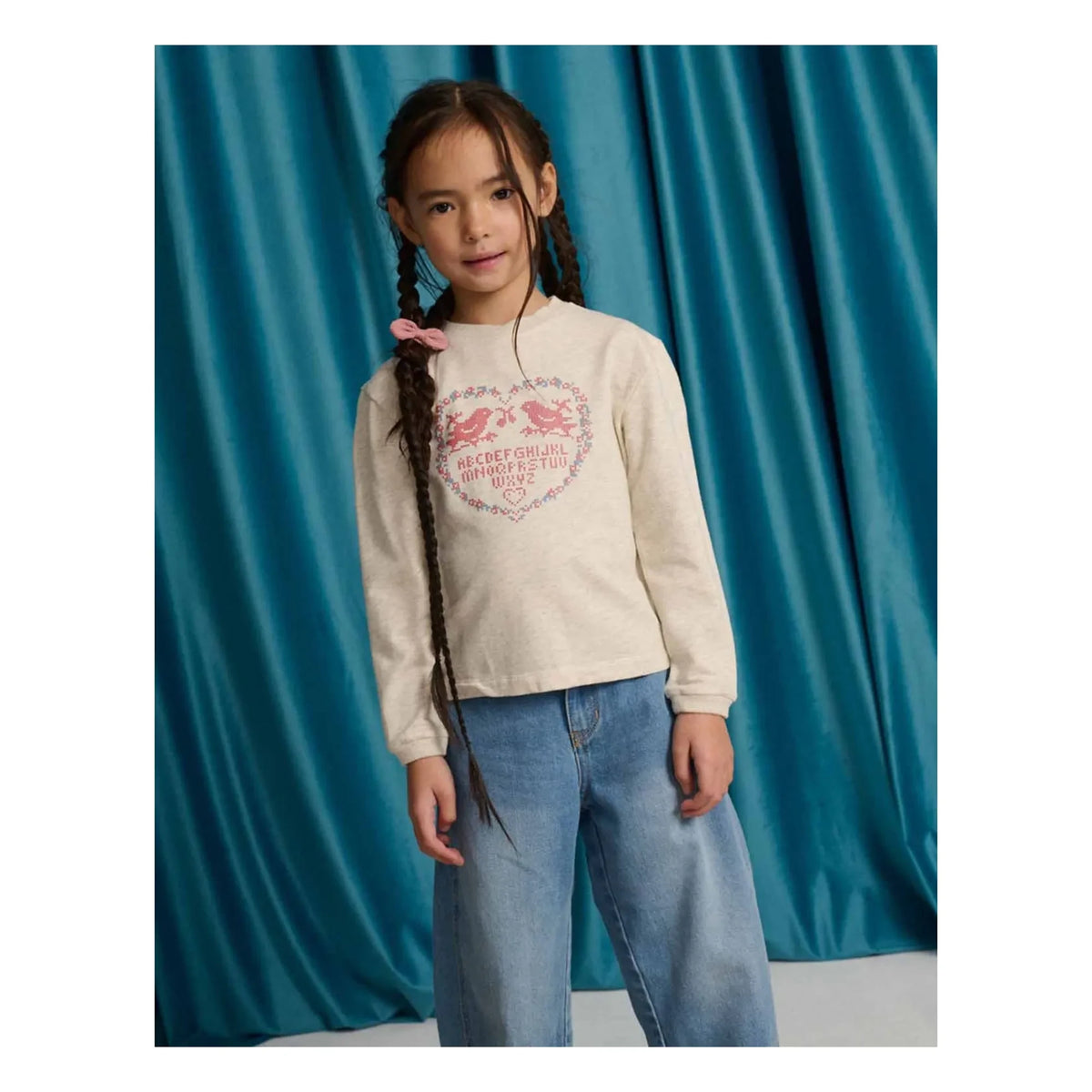 Gingersnaps - Suzette T-Shirt | Heather Beige