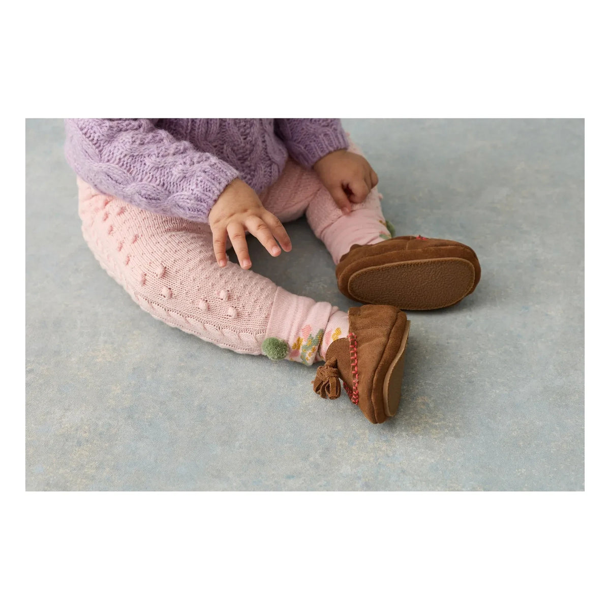 Louise Misha - Samsam Leather Slippers | Brown