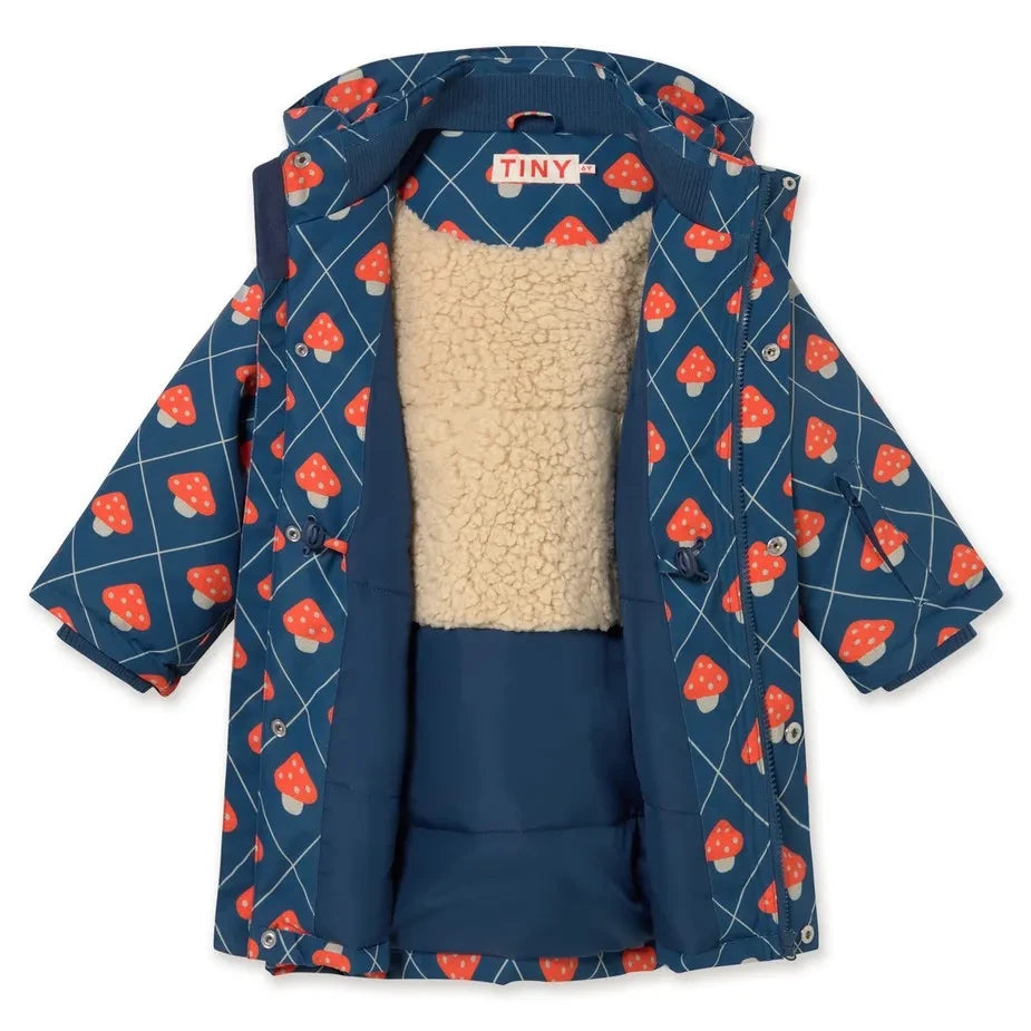Tinycottons - Cork Ski Jacket | Blue