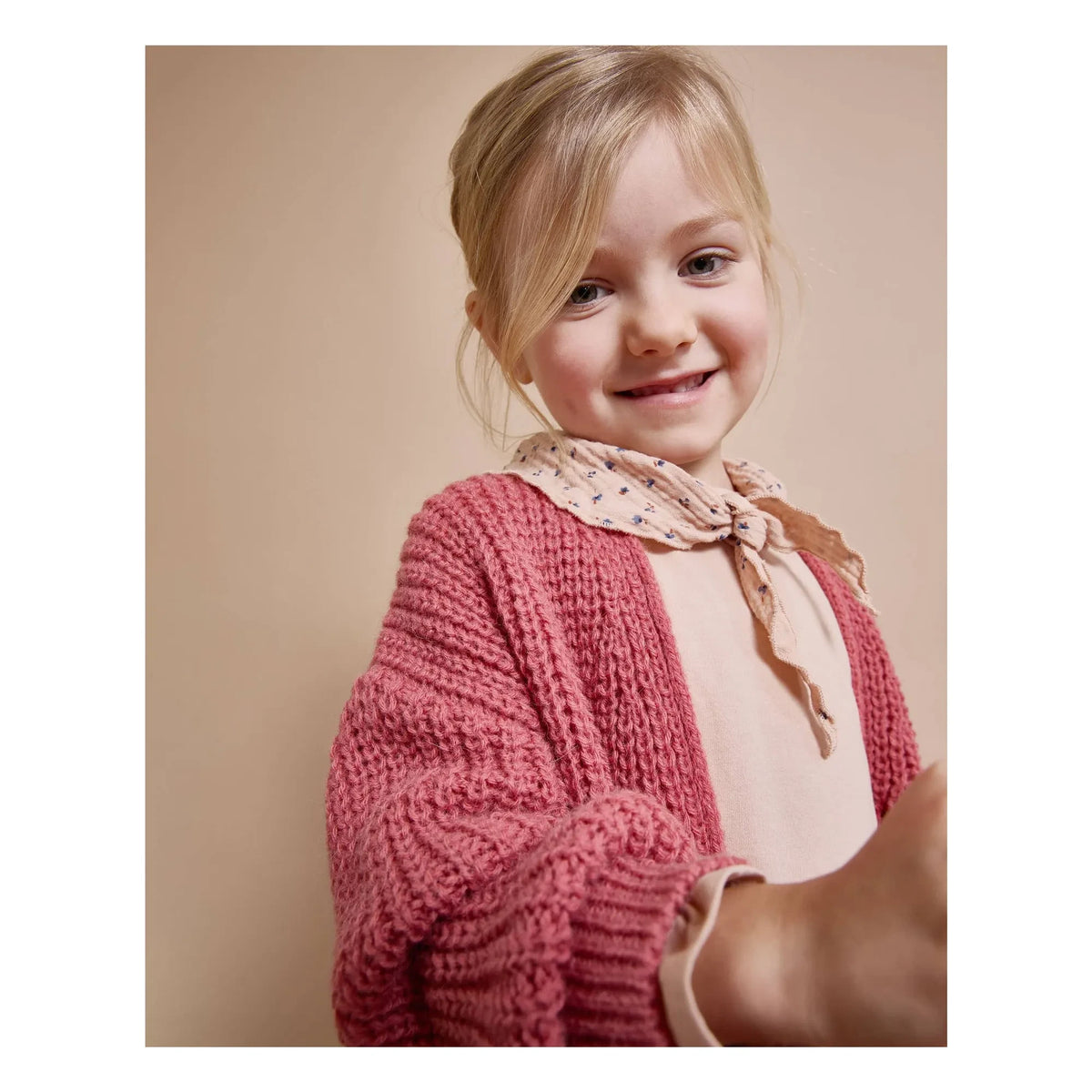 Búho - Wool Alpaca Cardigan | Mauve