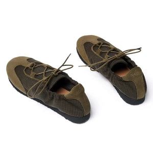 Naguisa - Raluca Checked Sneaker | Khaki