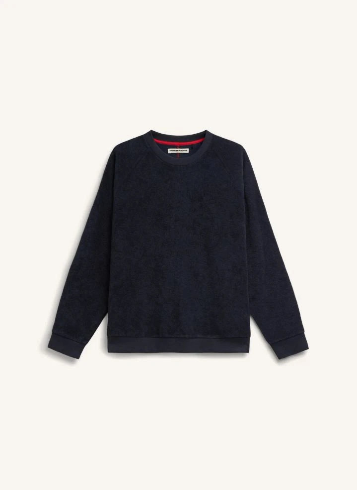 Homecore - Aquae Cotton Sweatshirt | Navy