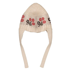 Hello Simone - Flower Beanie | Cream