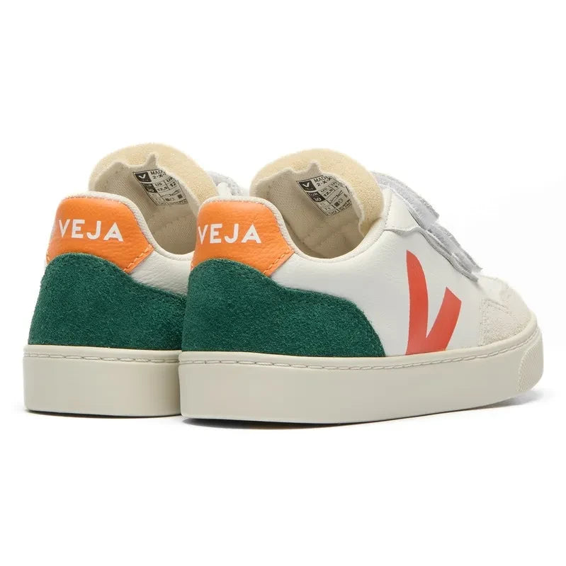 Veja - Scratch Sneaker Small V-90 Leather O.T | Orange