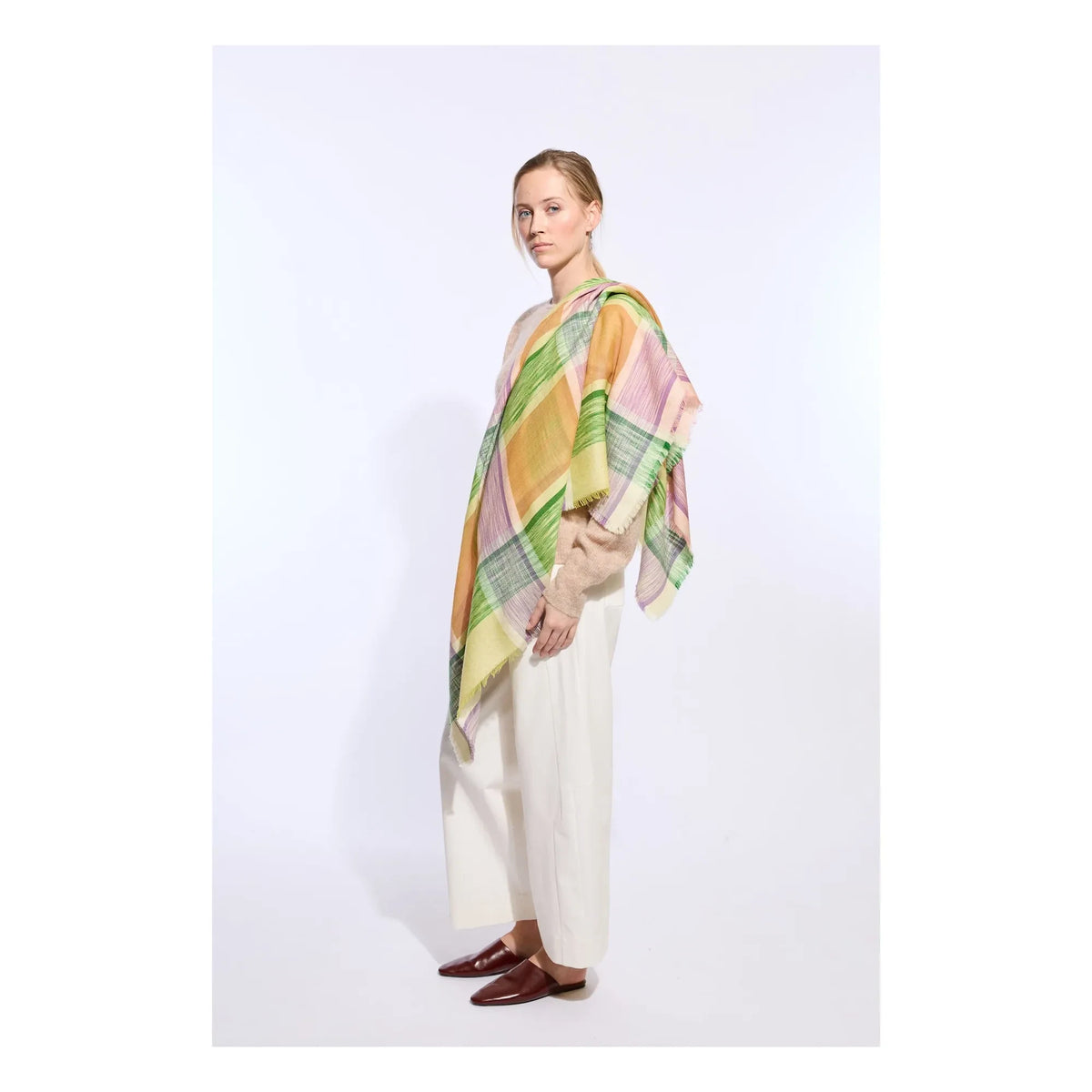 Mapoésie - Félicité Wool Scarf | Pink