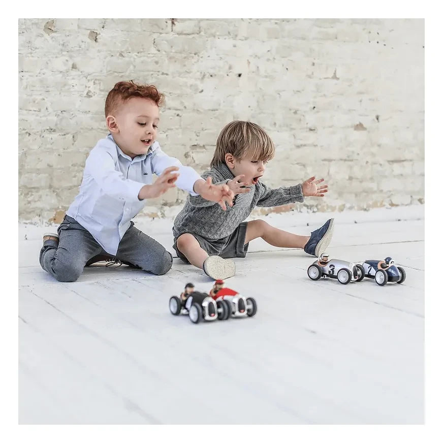 Baghera - Racing Car | Silver Grey