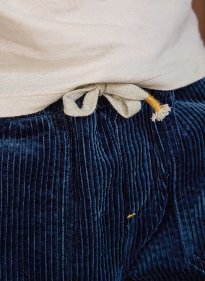 Bonton - Datcha Ribbed Corduroy Pants | Dark Blue