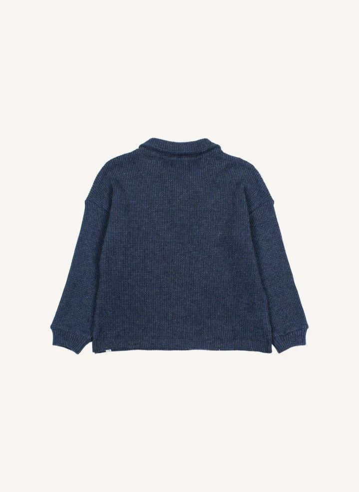 Búho - Waffle Polo | Navy