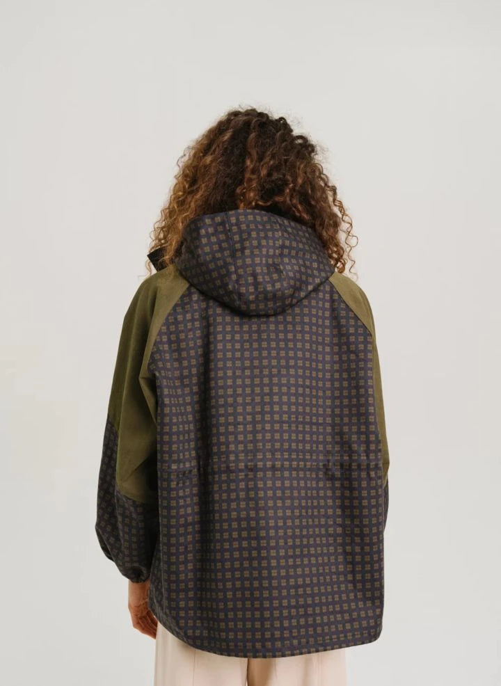 Sacrécoeur - Gaelle Brossé Reversible Cotton Anorak | Khaki