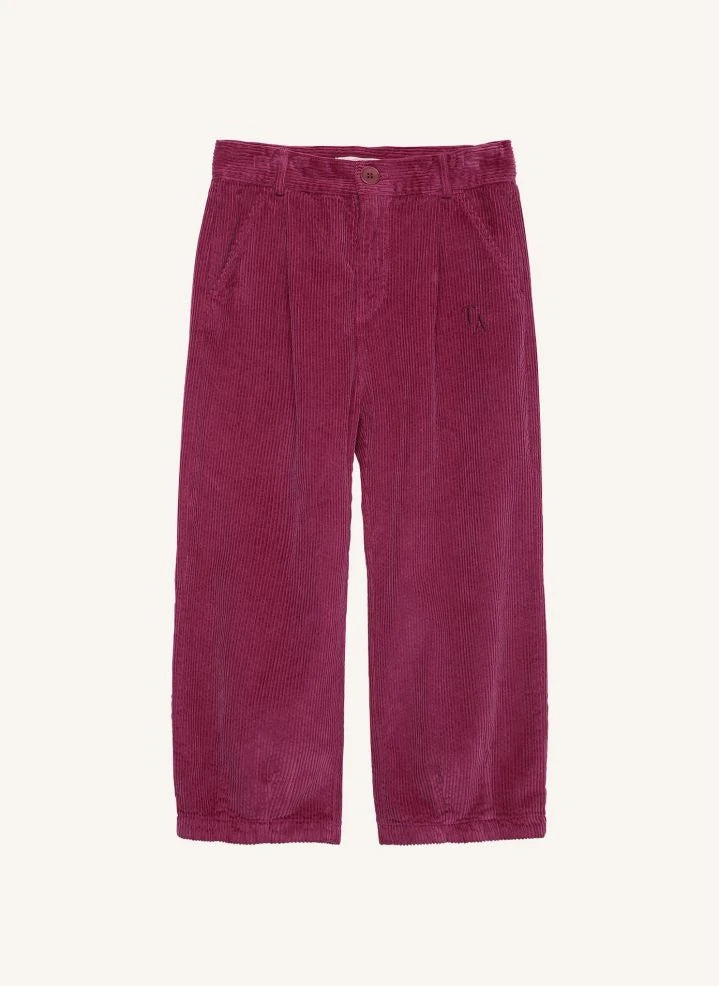 True Artist - Trousers N°1 Corduroy Organic Cotton | Fuchsia