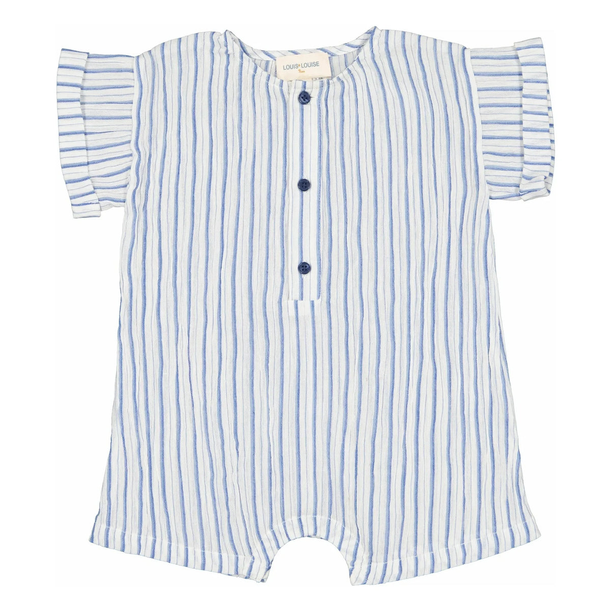 Louis Louise - Hawai Stripe Romper | Blue