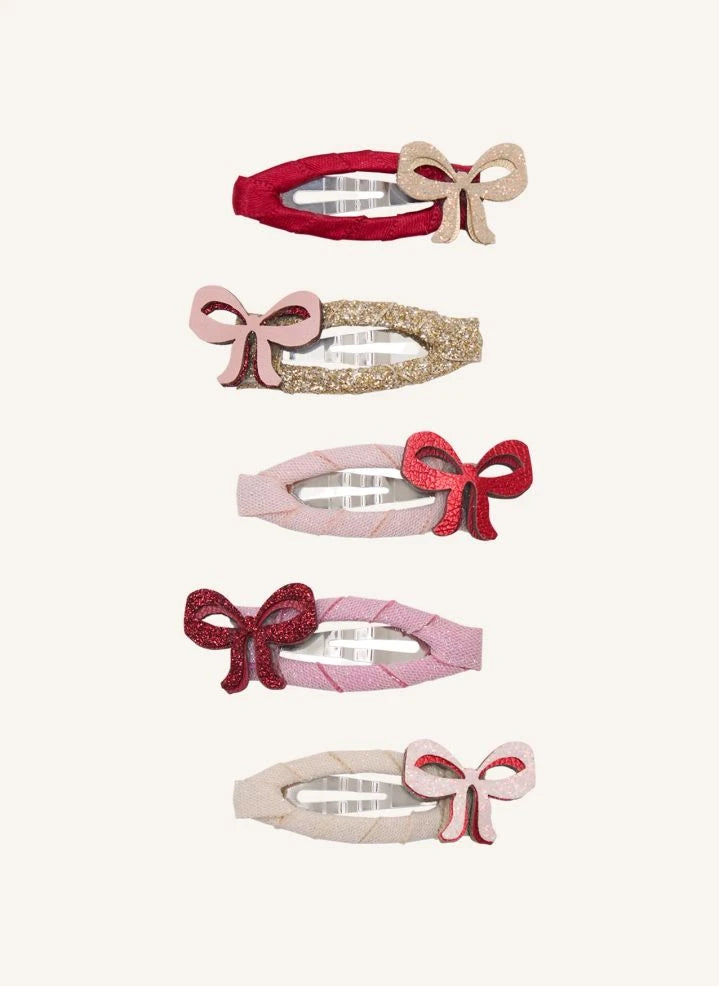 Mimi & Lula - 5-piece Bow Bar Set | Red