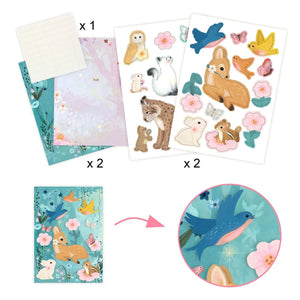 Djeco - Creative Activity Kit - Fluffy Box