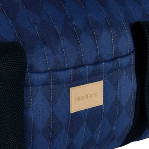 Nobodinoz - Hyde Park Diamonds Weekend Bag | Blue