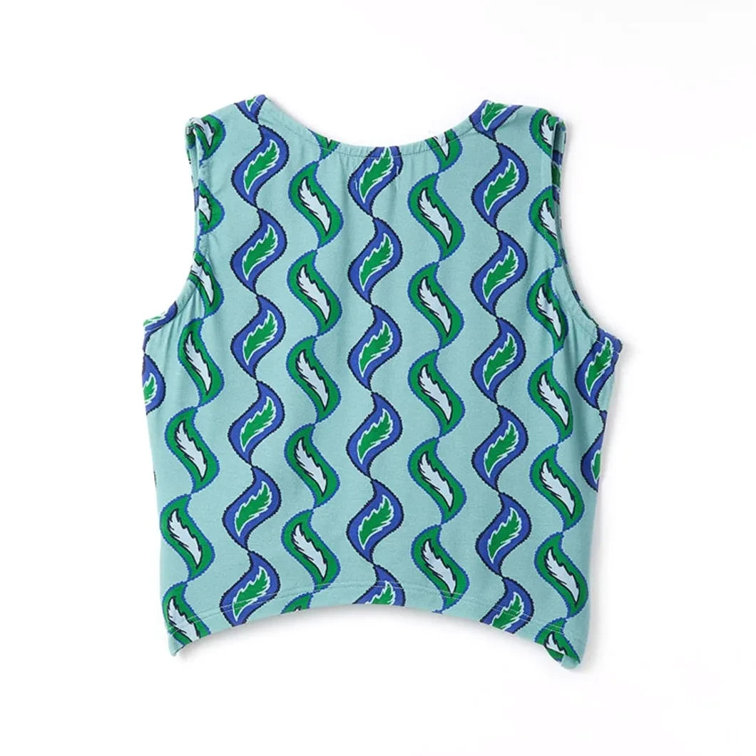 Fabula - Leaf Dance T-Shirt | Blue