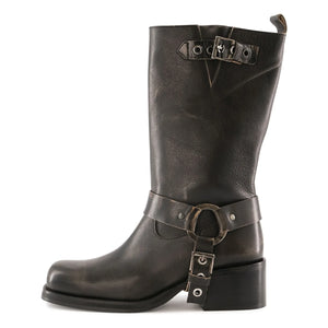 Toral - Laura Leather Boots | Black