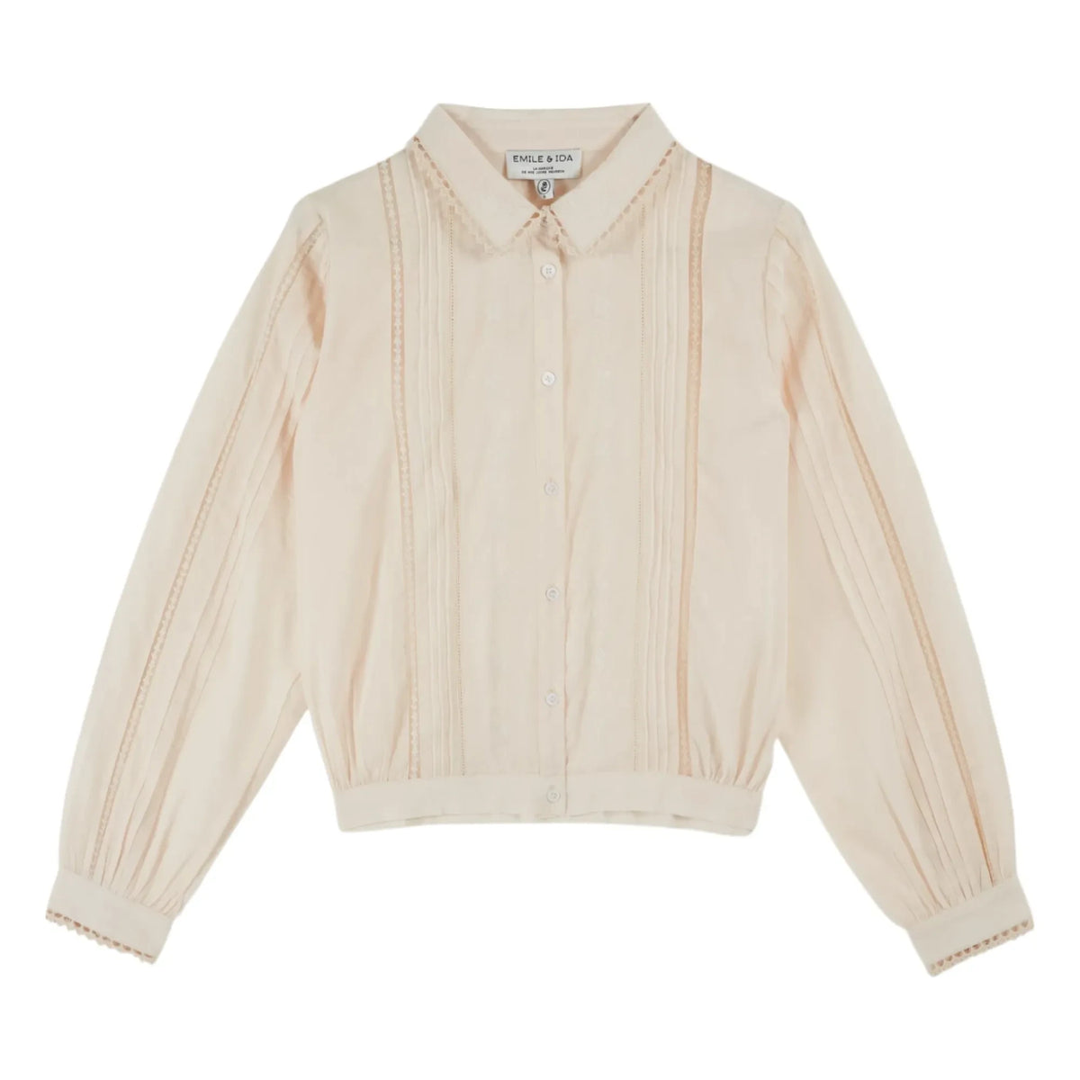 Emile and Ida - Vintage Pamuk Bluz | Krem