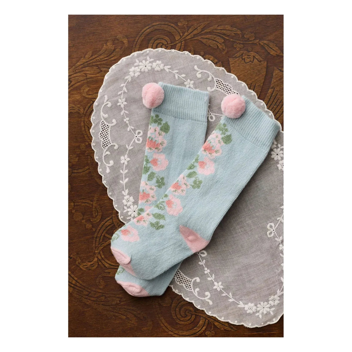 Louise Misha - Chelie socks | Light blue