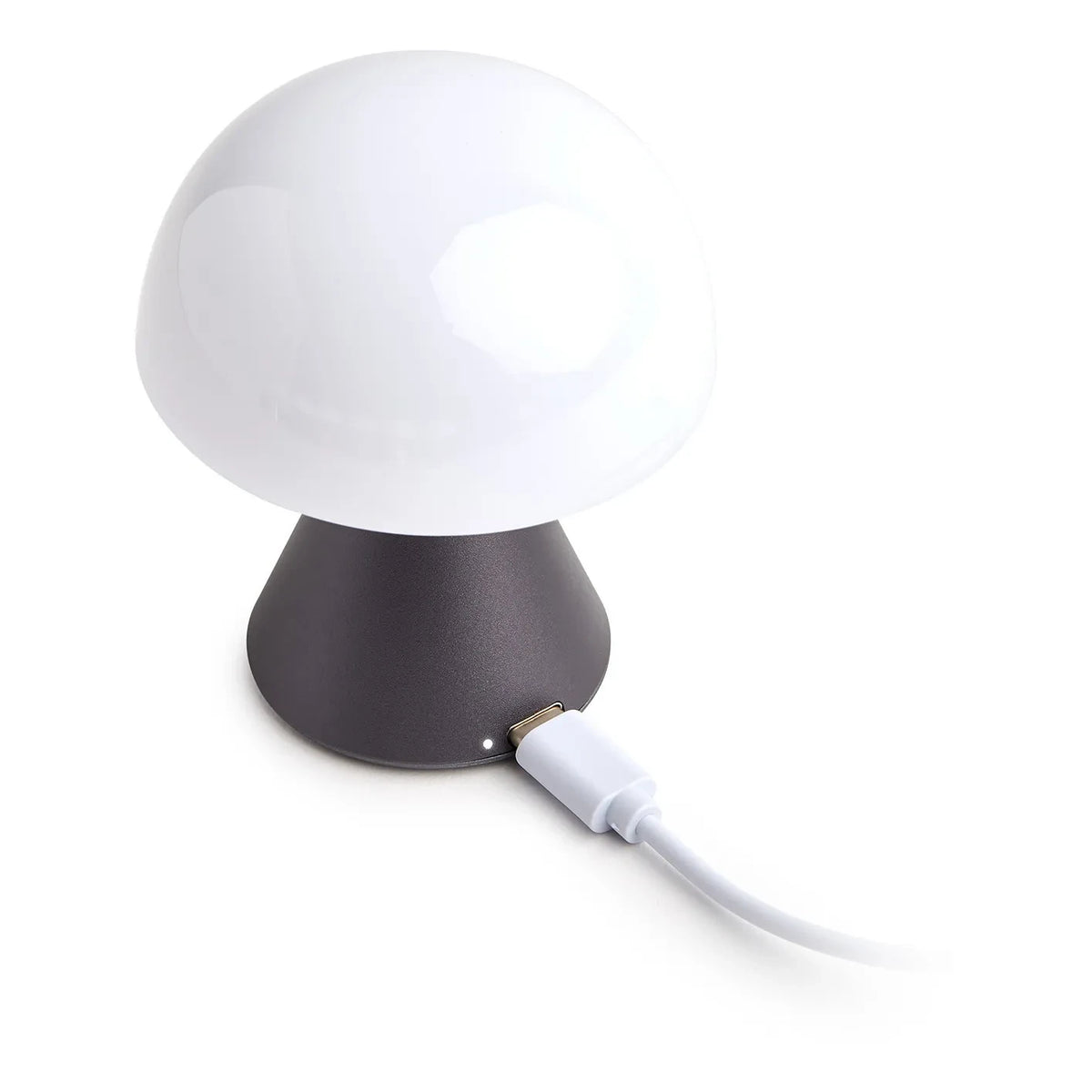 Lexon - Mina Mini LED Table Lamp | Steel Gray