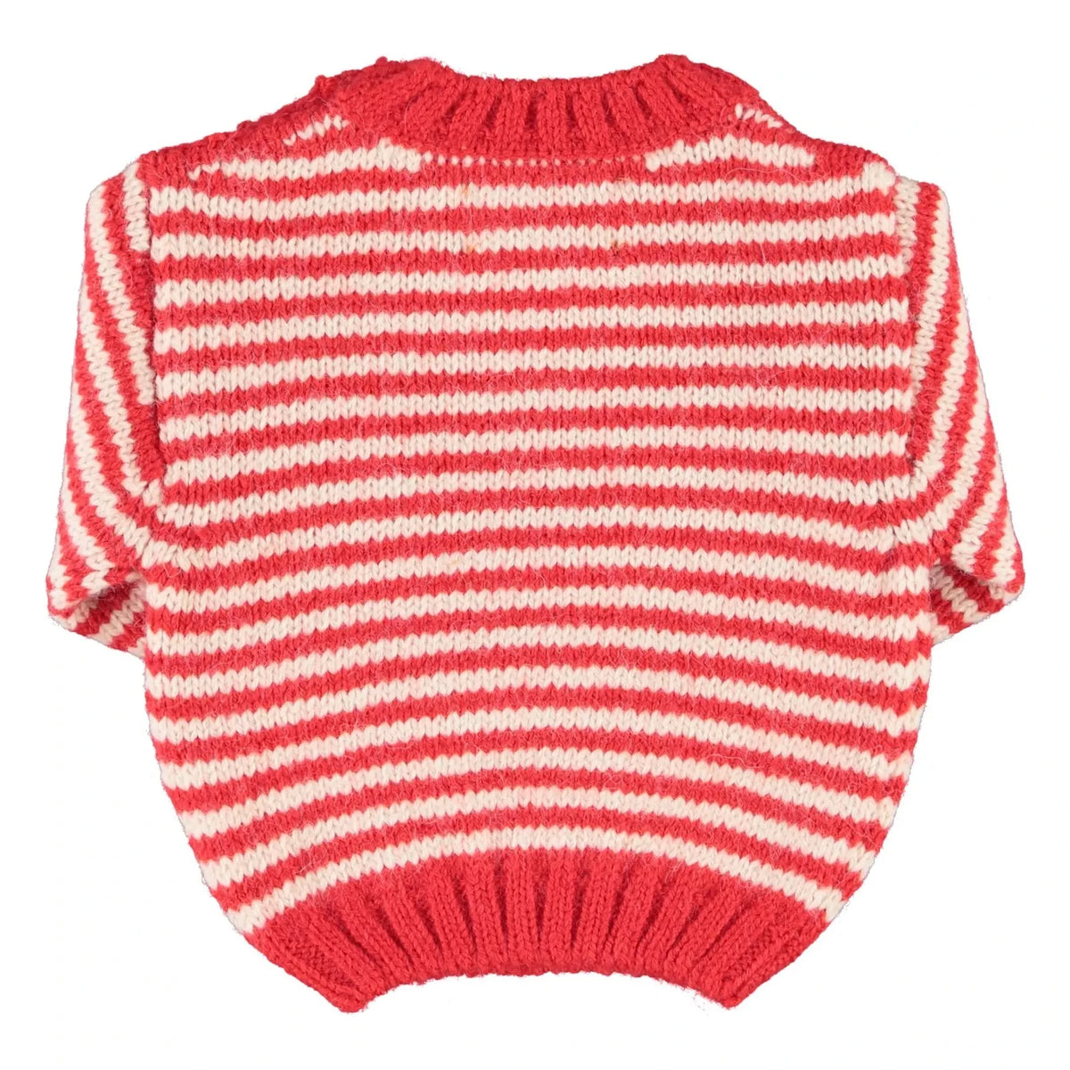 Piupiuchick - Striped Sweater | Red