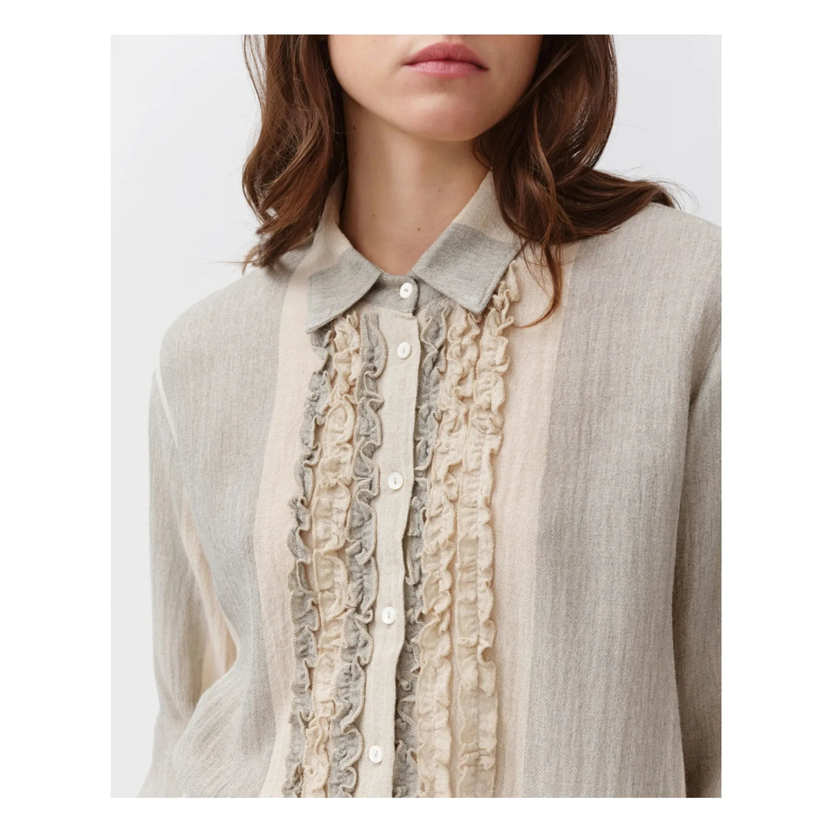 Diega - Castilana blouse | Ecru