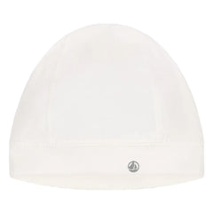 Petit Bateau - Organic Cotton Newborn Hat | White