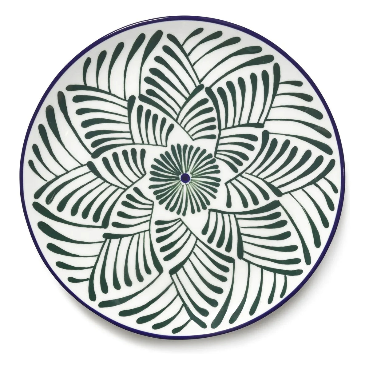 Serax - Bazaar Dessert Plates, Waww La Table - Set of 4 | Green