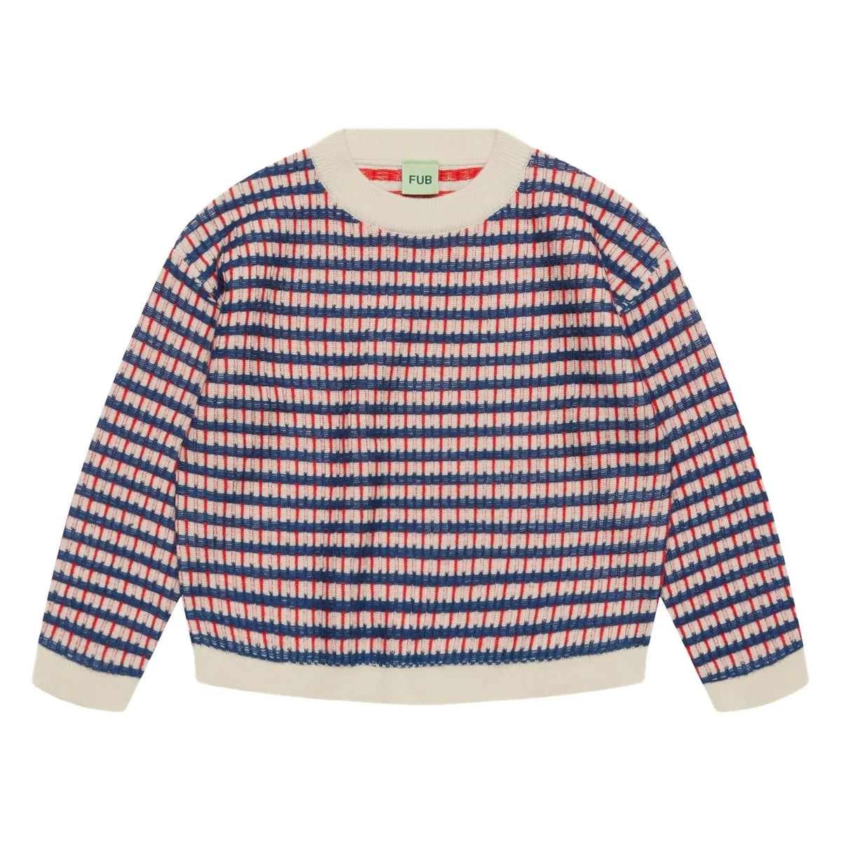FUB - Merino Wool Blend Sweater | Ecru