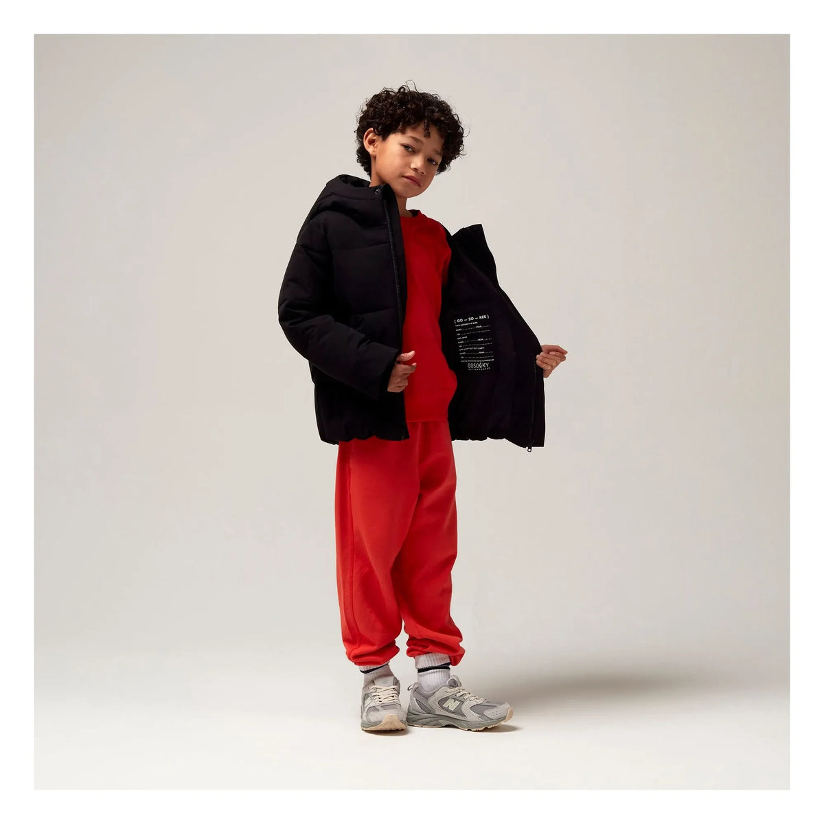 Gosoaky - Dragon Eye Waterproof Jacket | Black