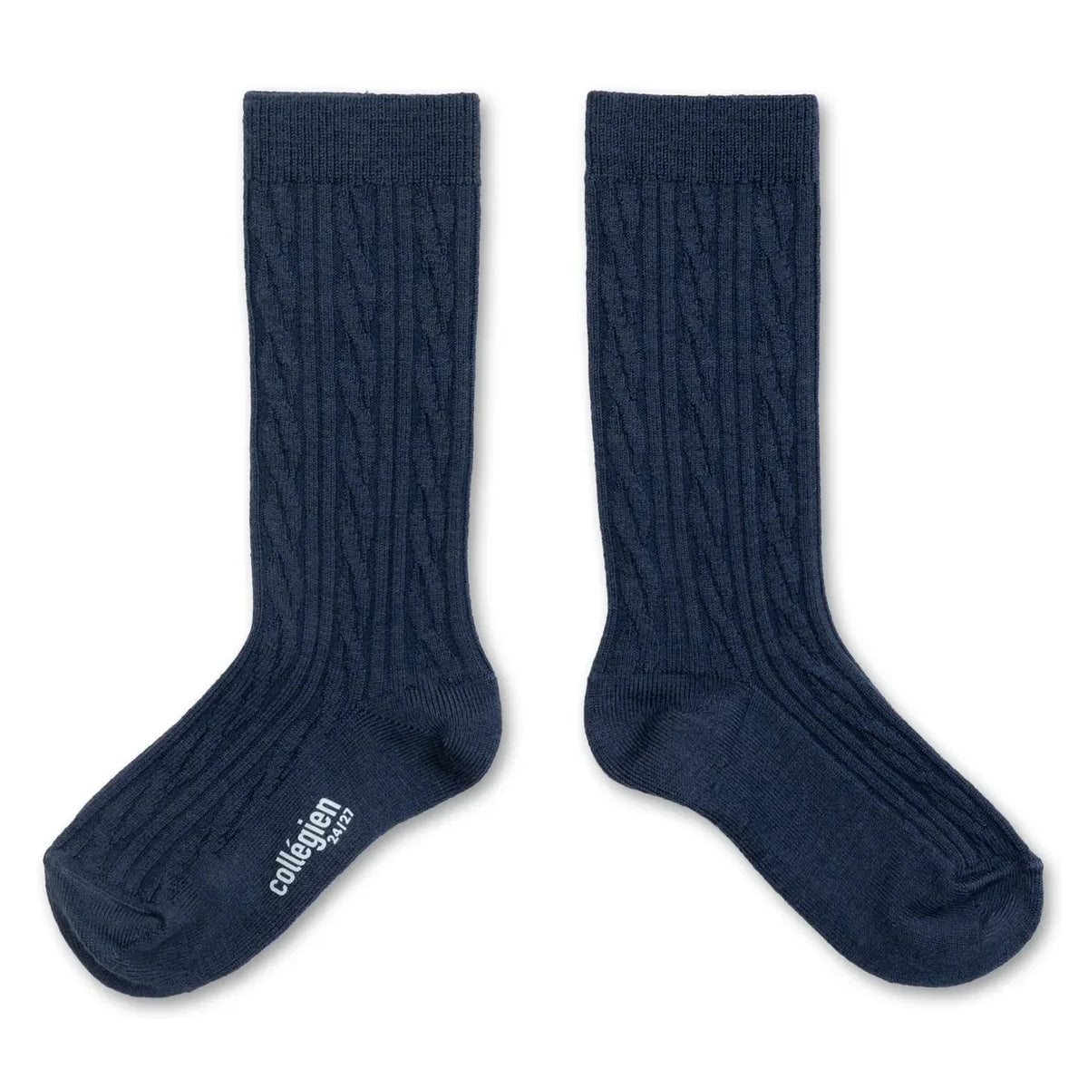 Collégien - Alix Merino Wool Socks | Navy