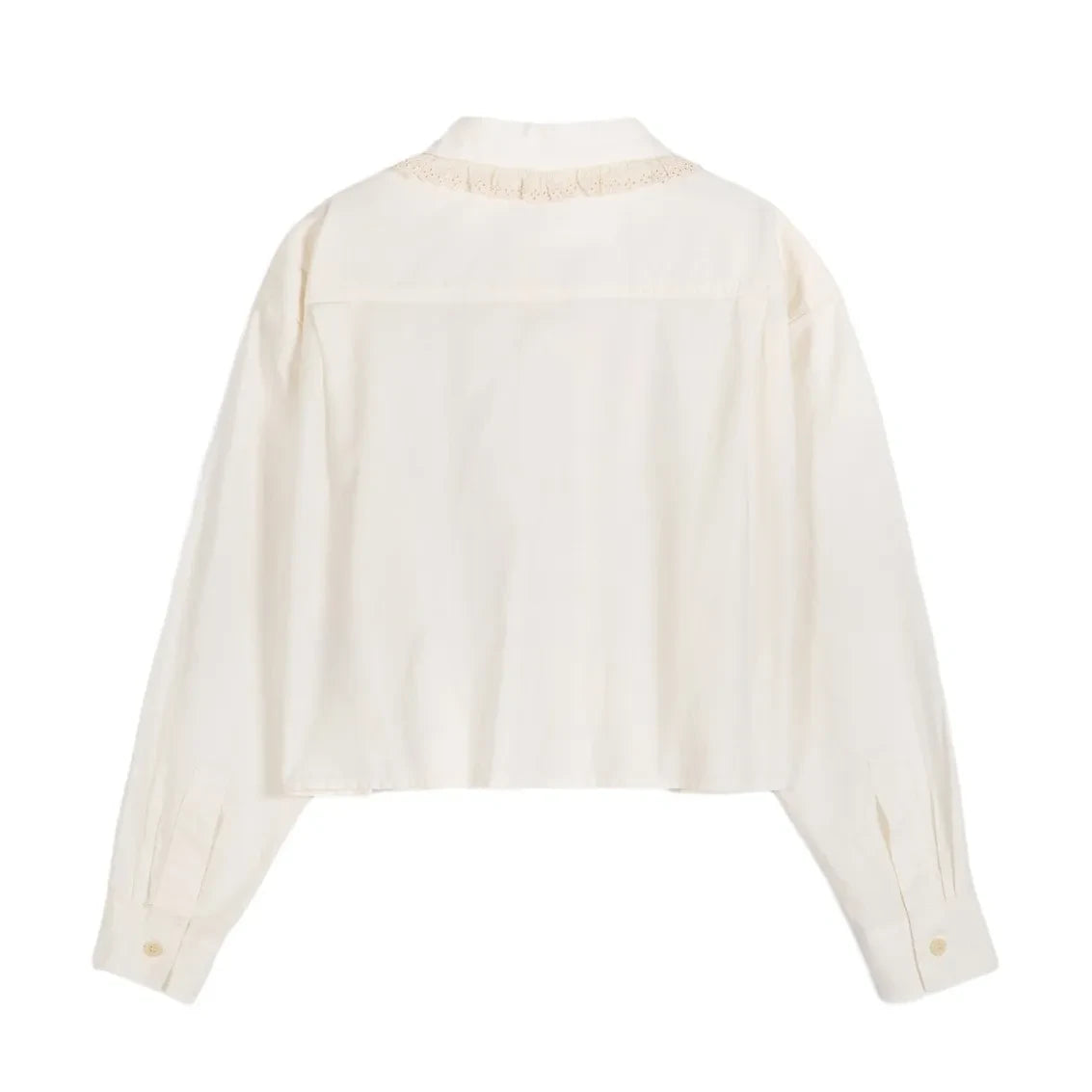 Bobo Choses - Organic cotton poplin shirt | Ecru
