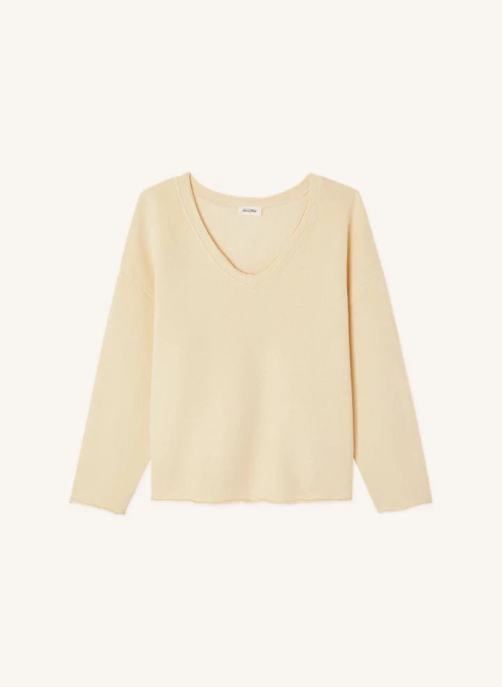 American Vintage - Nishtown Cotton Sweatshirt | Cream