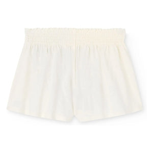 The Animals Observatory - Unwashed Ostrich Shorts Organic Cotton | Ecru