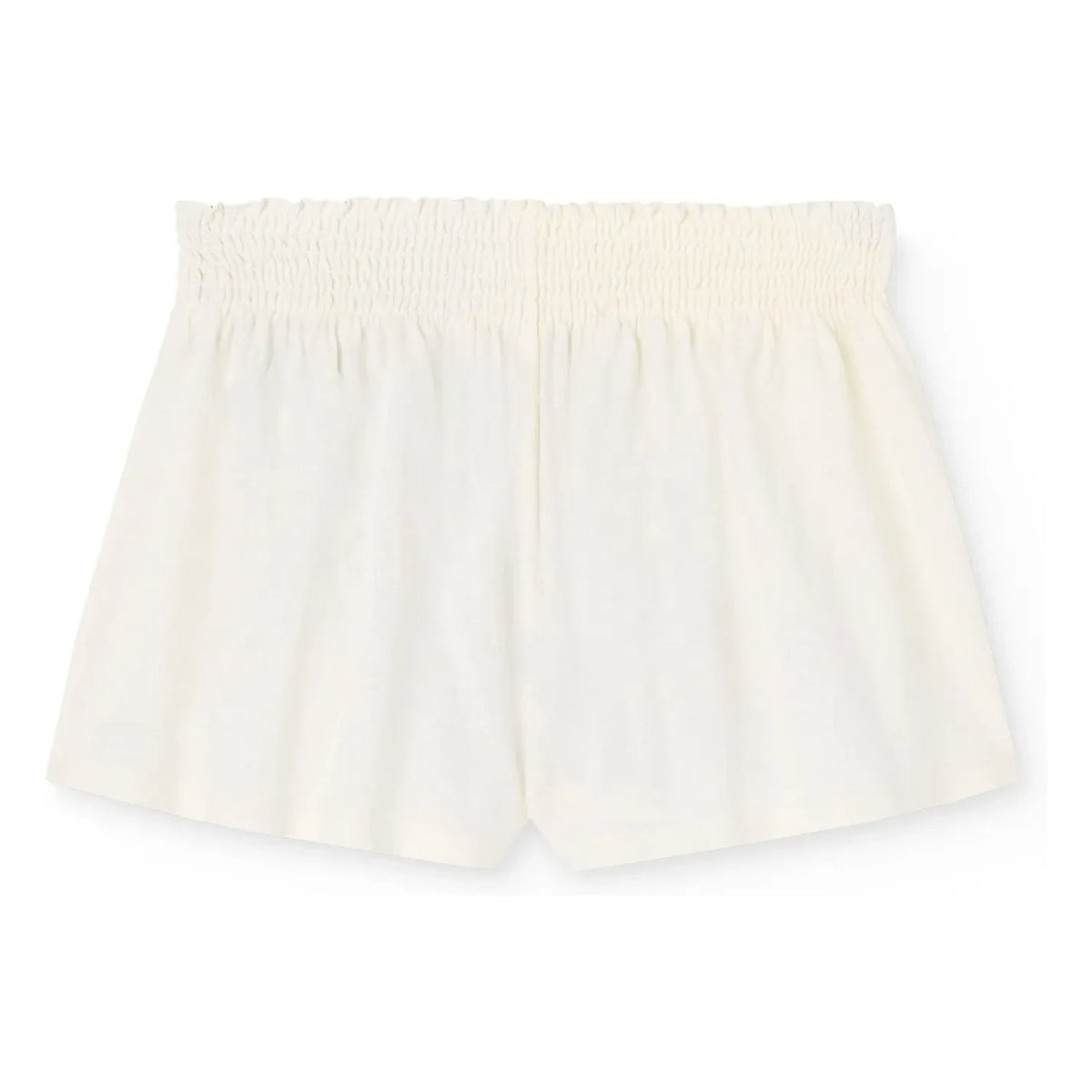 The Animals Observatory - Unwashed Ostrich Shorts Organic Cotton | Ecru